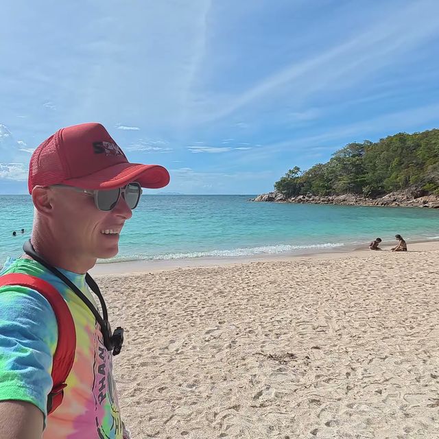 Alex on the beach
